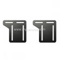 Powder Coated Black Metal Bed Frame Headboard Brackets